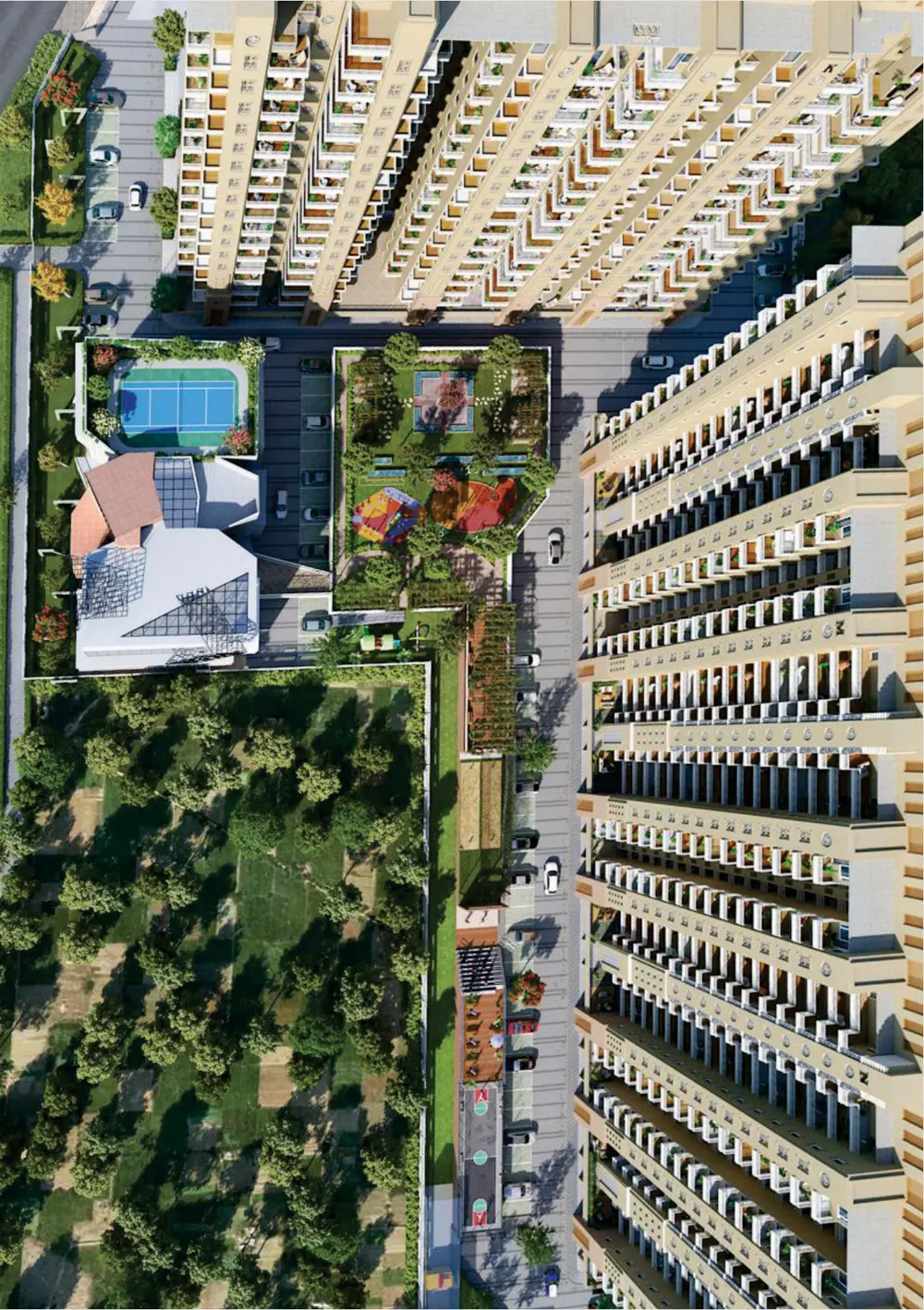 Aerial view of Escon Primera